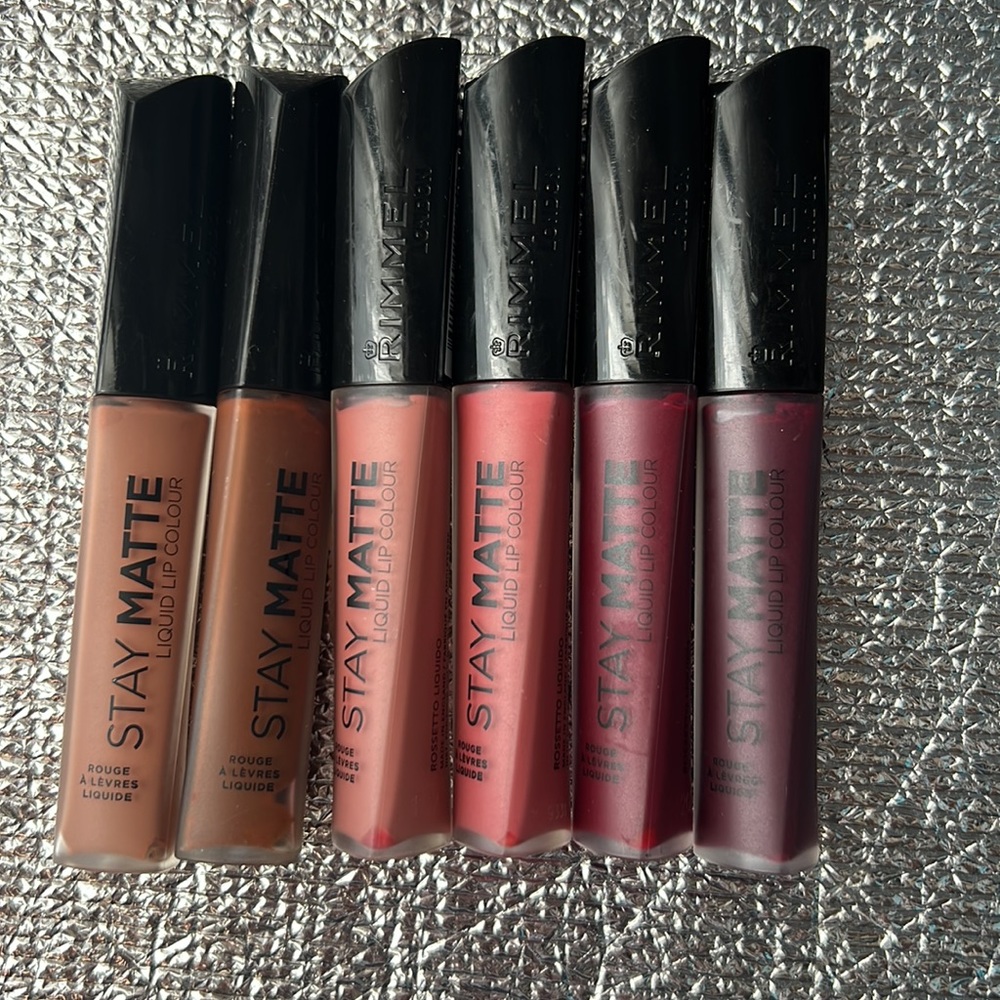 Rimmel Liquid Lipstick Bundle 6
